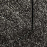 Rug ISTAN High Pile Shiny Look Anthracite 200x280 cm 375643