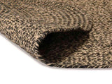 Area Rugs Black 100 x 152 cm Jute 42010654