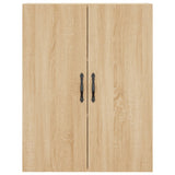 Wall Mounted Cabinets 2 pcs Sonoma Oak Engineered Wood 3197892