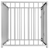 Outdoor Dog Kennel 100x100x100 cm 144487