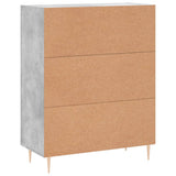 Sideboard Concrete Grey 69.5x34x90 cm Engineered Wood 830248