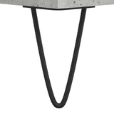 Bathroom Cabinet Concrete Grey 65x33x60 cm Engineered Wood 831608