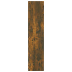 Book Cabinet/Room Divider Smoked Oak 80x30x135 cm Engineered Wood 813620