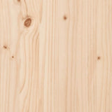 Garden Planter 80x80x46 cm Solid Wood Pine 3282419