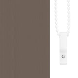 Roller Blind Blackout Coffee 130x130 cm Fabric Width 126.6 cm Polyester 4010978