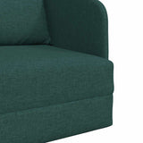 Sofa Bed Dark Green 65 x 80 x 83 cm Fabric 4106641