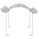 Chimney Cowl Silver 59.5 x 50 x 36.5 cm Stainless Steel 42008432