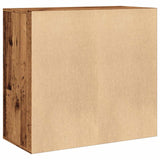 Cosmetic Cabinet Old Wood 80x40x75 cm Engineered Wood 857029