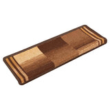 Stair Mats Self-adhesive 15 pcs 65x21x4 cm Brown 326209