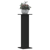 Plant Stands 2 pcs Black 30x30x95 cm Engineered Wood 3307874