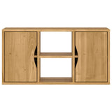 ZNTS TV Cabinet ODDA 79x24x40 cm Solid Wood Pine 4103603