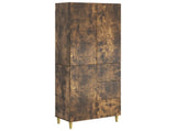 Cabinet Set 2 pcs 66 x 34.5 x 90 cm Engineered Wood 3416579