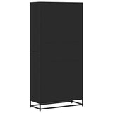 Bookcase Black 80.5x35x170.5 cm Engineered Wood 3300855