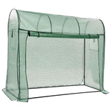 Greenhouse with Zippered Door 200x80x170 cm 46916
