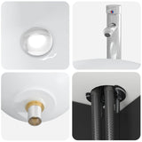 Bathroom Furniture Set 2 pcs Black 33 x 34.5 x 100 cm 3406114