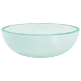 Basin Tempered Glass 35x12 cm Frosted 345240