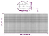 Garden Fence Double-Sided Green 1.8x3 m PVC 42002619