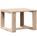 3 Piece Garden Lounge Set Solid Wood Pine 832630