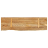 Table Top Live Edge 120x40x3.8 cm Solid Wood Mango 370494