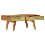 Coffee Table Solid Mango Wood 90x50x40 cm 246344
