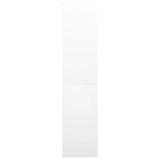 Office Cabinet with Sliding Door White 90x40x180 cm Steel 335958