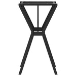 ZNTS Dining Table Legs Y-Frame 50x40x73 cm Cast Iron 357928