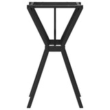 ZNTS Dining Table Legs Y-Frame 50x40x73 cm Cast Iron 357928