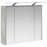 Bathroom Mirror Cabinet Concrete Grey 73.5 x 16 x 62.5 cm 889178