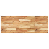 Basin Shelf Wall Mounted Steel and Solid Wood Acacia 3302836
