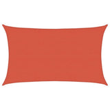 Sunshade Sail 160 g/m Terracotta 5x8 m HDPE 311358
