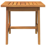 Side Table Oil Natural Solid Acacia Wood 4106454