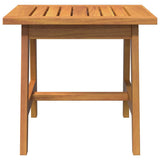 Side Table Oil Natural 45 x 45 x 40 cm Solid Acacia Wood 4106454