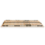 Slatted Bed Bases without Mattress 2 pcs with 28 Slats 70x200 cm 3051416