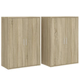 Sideboards 2 pcs Sonoma Oak 60x31x84 cm Engineered Wood 3276569