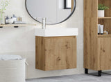 Bathroom Vanity Unit with Tap Artisan Oak 45.5 x 25.5 x 84 cm 889490