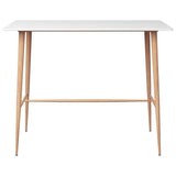 7 Piece Bar Set White 3057446