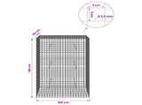 Gabion with 3.5 mm Wire and 5x5 cm Mesh 100x50x150 cm 3462356