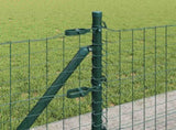 Welded Wire Fence with Concrete Base 50 x 0.6 m 3350867