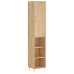 Highboard Sonoma Oak 34.5x34x180 cm Engineered Wood 3198972