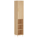 Highboard Sonoma Oak 34.5x34x180 cm Engineered Wood 3198972