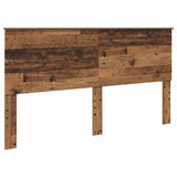Headboard with Headboard Old Wood 180 cm Engineered wood 887734