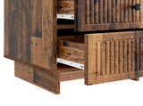 Bedside Cabinet Old Wood 43 x 41 x 66.5 cm Engineered Wood 893873