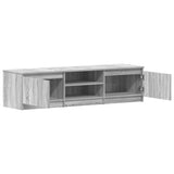 TV Cabinet Grey Sonoma 140x40x35.5 cm Engineered Wood 815358