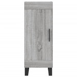 Highboard Grey Sonoma 34.5x34x180 cm Engineered Wood 3199519