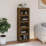 Book Cabinet Honey Brown 50x35x154 cm Solid Wood Pine 821717