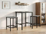 Bar Stool 2 pcs Grey Sonoma 40 x 32 x 74 cm Engineered Wood 8006152