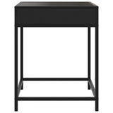 ZNTS Coffee Table with Infinity LED Black 40x40x51 cm 847672