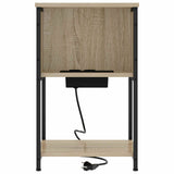 Bedside Cabinet 2 pcs Sonoma Oak 38 x 31 x 61 cm 859453