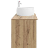 Bathroom Furniture Set 2 pcs Artisan Oak Engineered Wood 3403927