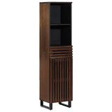 Sideboard Brown 38x34x160 cm Solid Wood Mango 377546